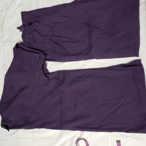 Purple set medgear scrubs XS